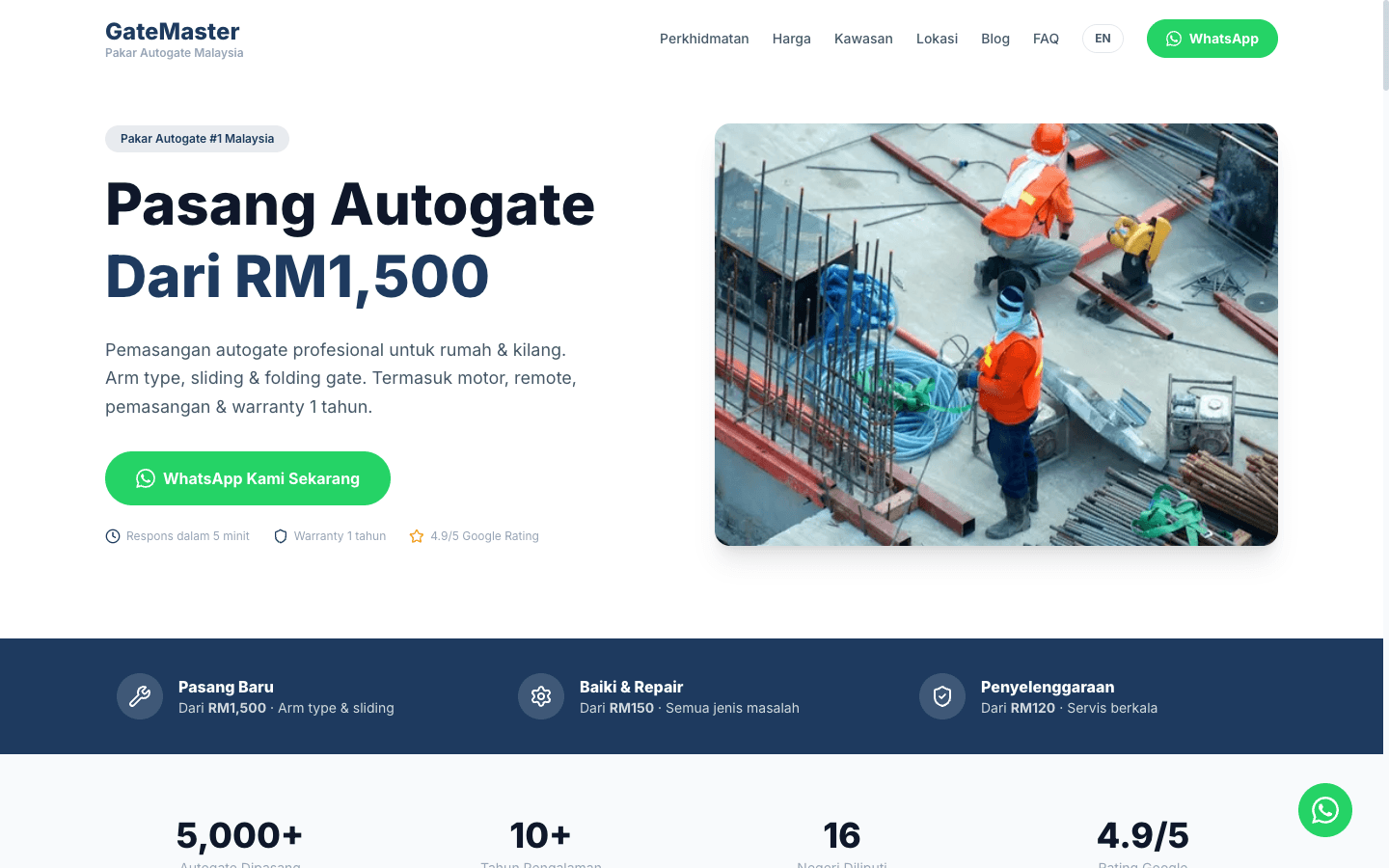 GateMaster โ built by Kreativ Studio