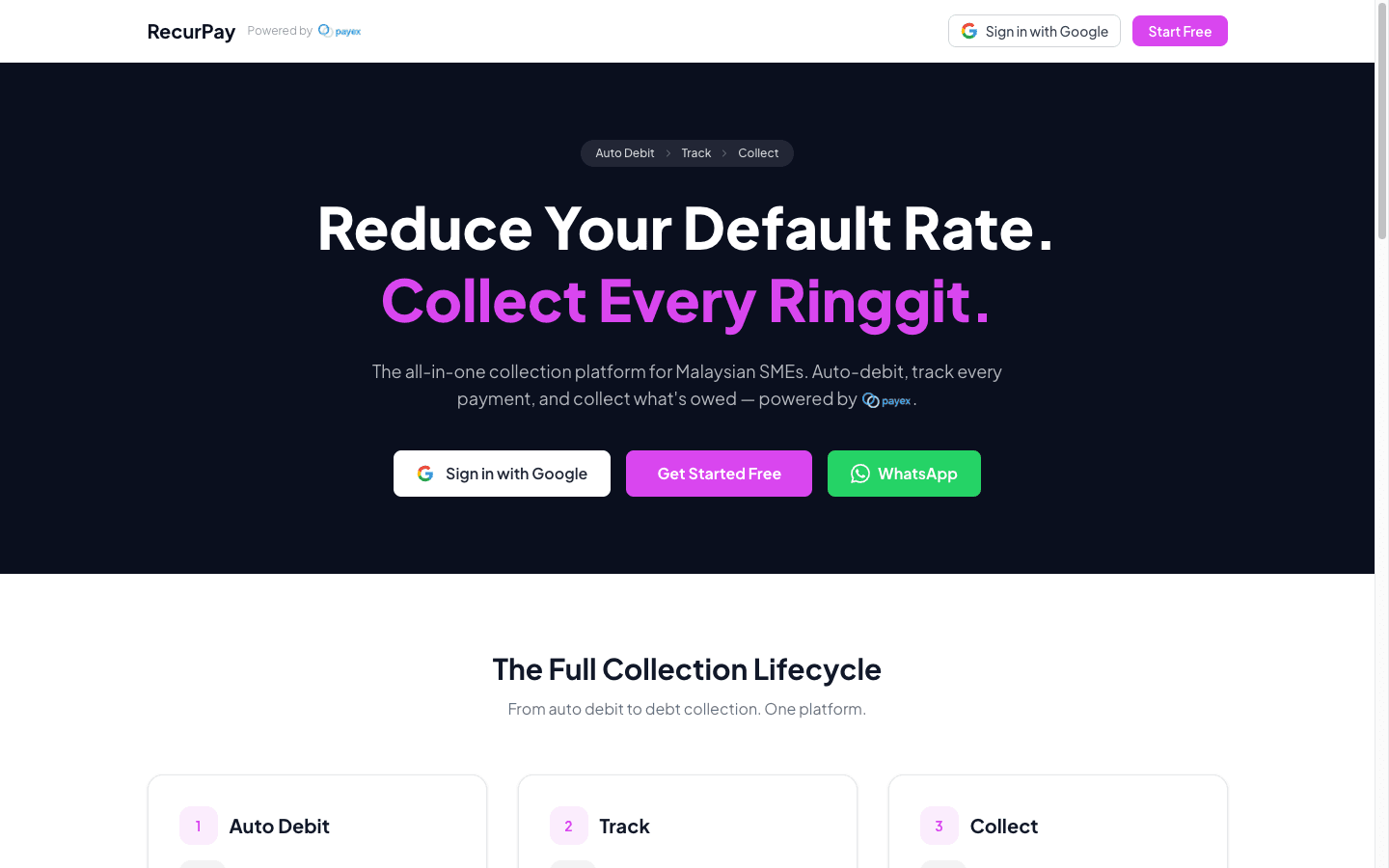 RecurPay โ built by Kreativ Studio